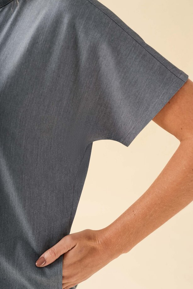 KAERE Dametunika med ståkrage   NYHET