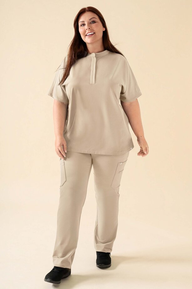 KAERE Dametunika med ståkrage   NYHET