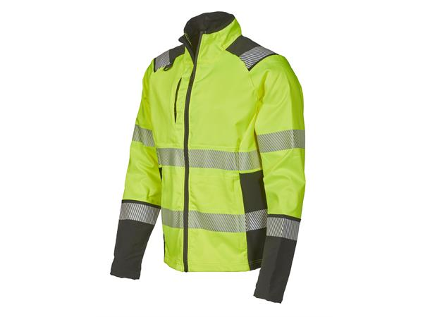 Bulldog stretchjakke, gul/svart