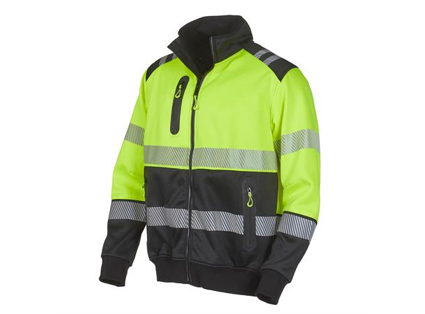 Bulldog fleecejakke, synlighet, Synlighet kl. 2